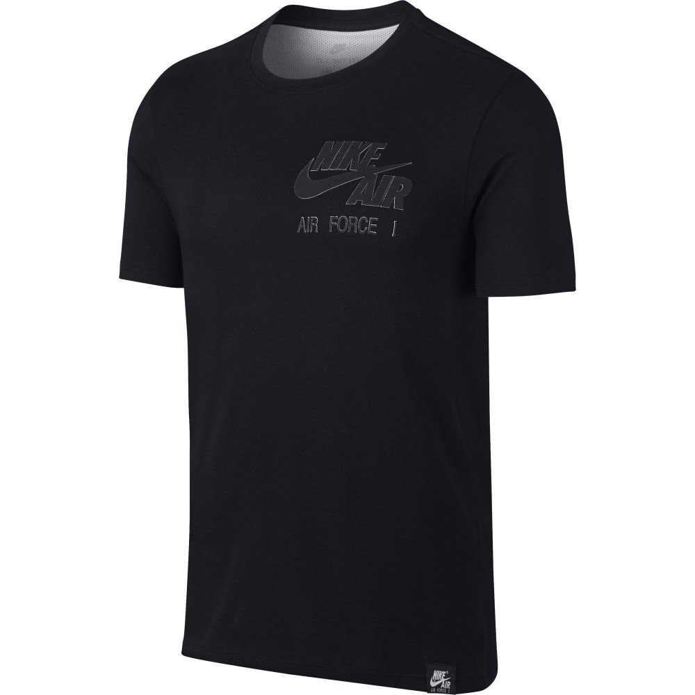T-shirt Men's Nike Sportswear Air Force 1 T-shirt black/anthracite ...