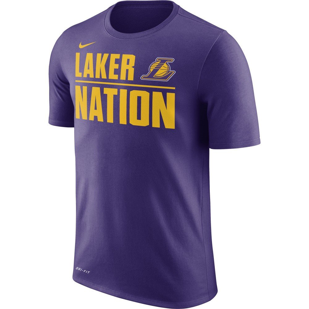 T-shirt Los Angeles Lakers Nike Dry court purple - Basket4Ballers