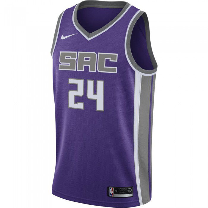 Maillot Buddy Hield Sacramento Kings Nike NBA Icon Edition Swingman