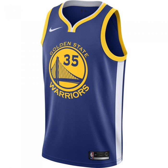 kevin durant in golden state jersey