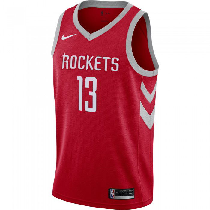 Maillot James Harden Houston Rockets Icon Edition Swingman Jersey Red ...