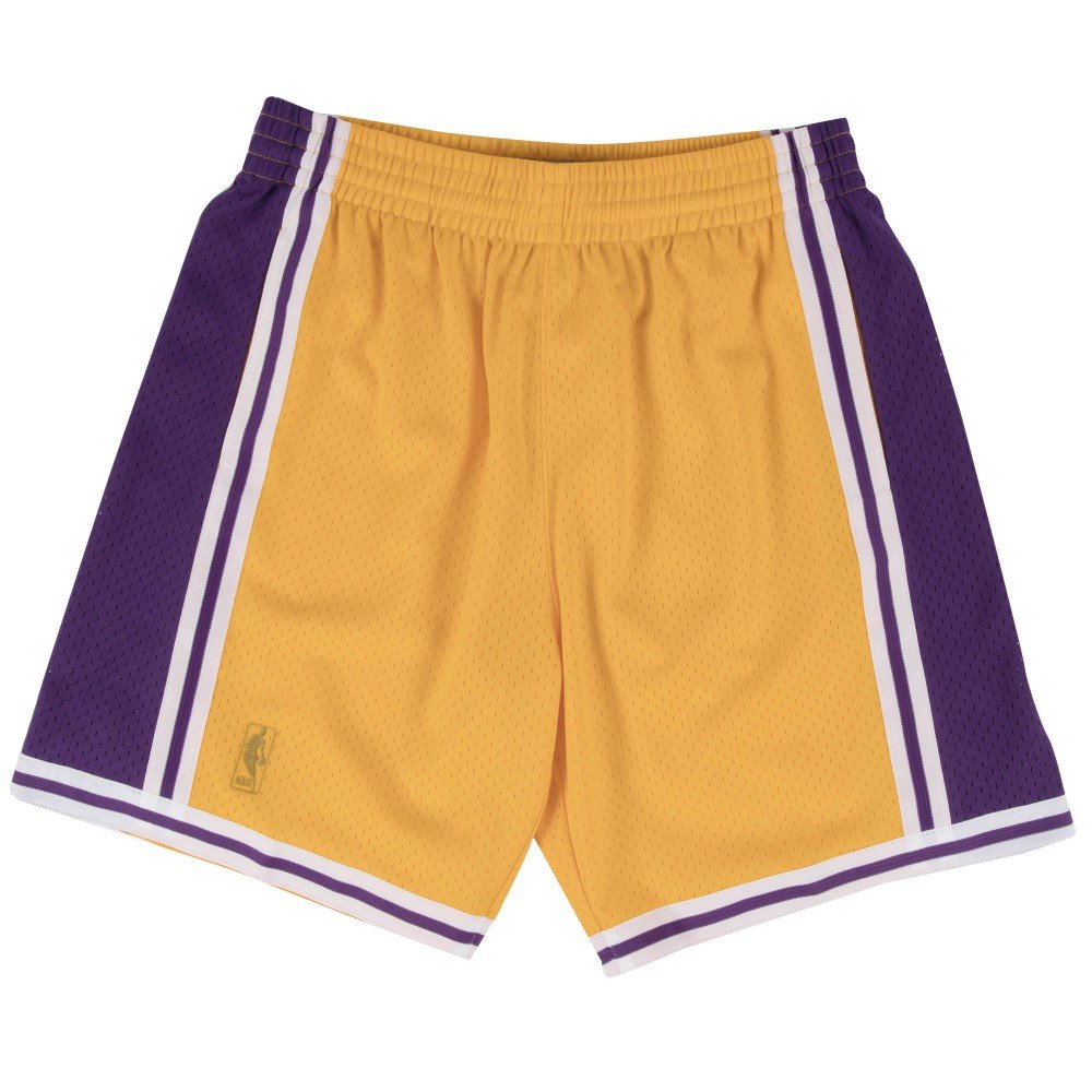 Short NBA Los Angeles Lakers Swingman Mitchell&Ness Yellow - Basket4Ballers