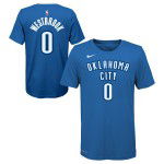 Color Bleu du produit T-shirt NBA Enfant Russell Westbrook OKC Thunder...