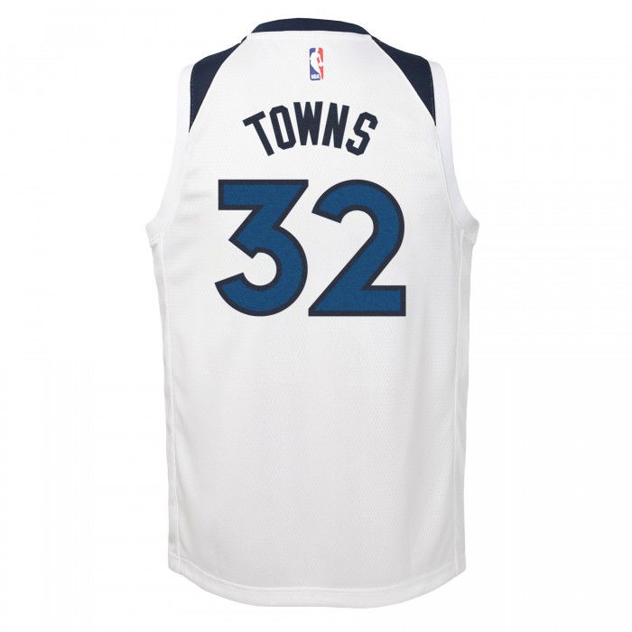 timberwolves white jersey