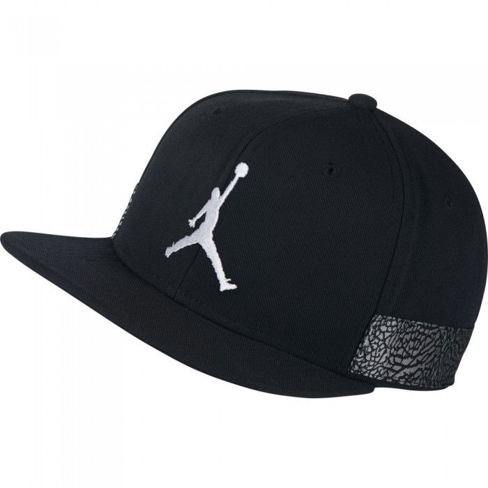 Casquettes Unisex Jordan Jumpman Pro Aj 3 Cap black/white