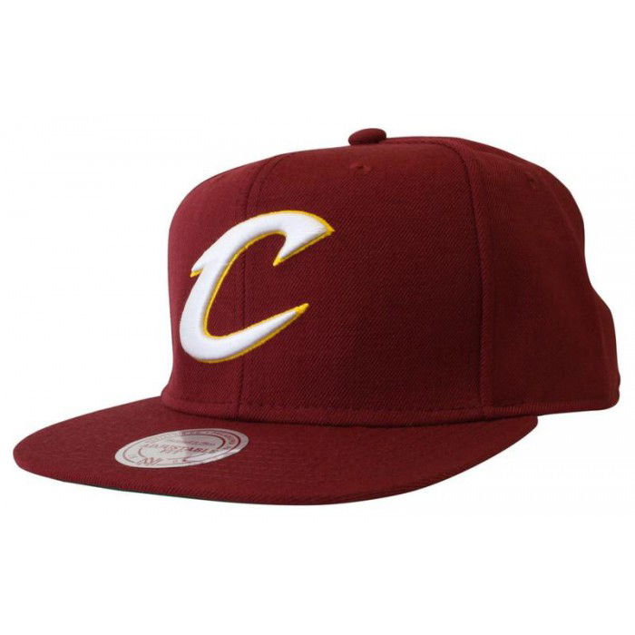 Casquette Cleveland Cavaliers Wool Solid Snapback Mitchell&Ness