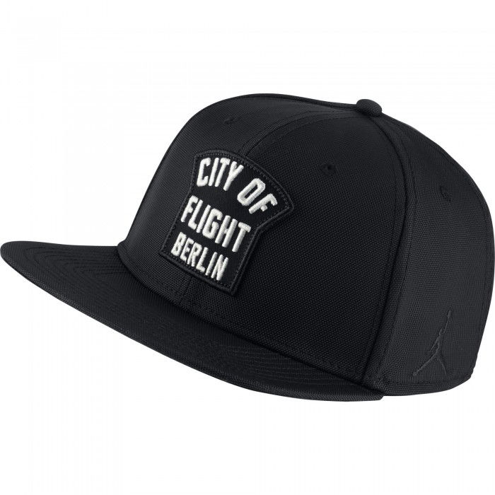 Casquettes Unisex Jordan Jumpman Pro "city Of Flight" Zip Cap black/white