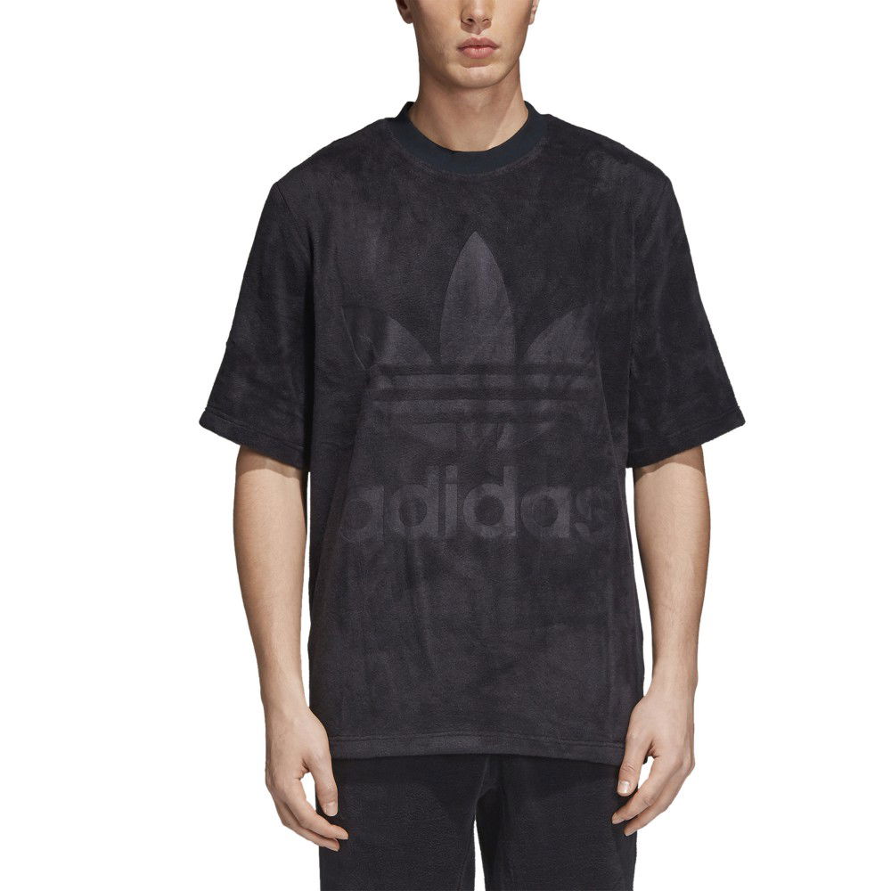 adidas t shirt velour