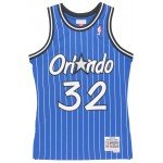 Color Bleu du produit Maillot NBA Shaquille O'neal Orlando Magic 1994-95...