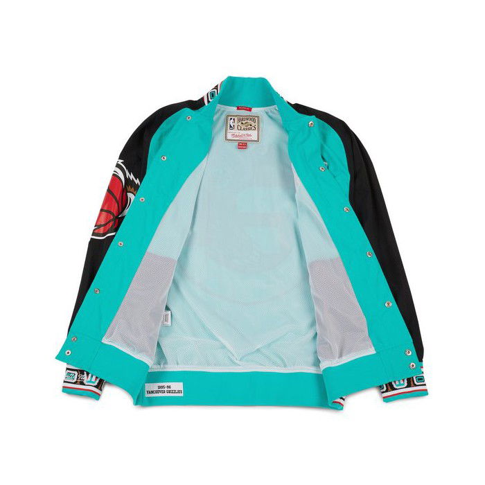 grizzlies warm up jacket