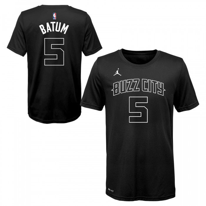 T-shirt NBA Enfant Nicolas Batum City Edition Charlotte Hornet Jordan
