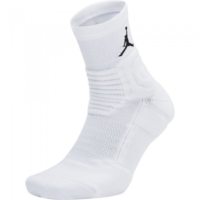 Chaussettes Jordan Ultimate Flight Quarter 2.0 Basketball Socks white/black
