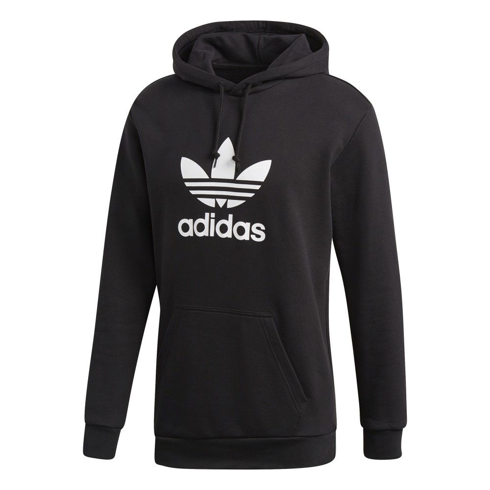  Sweat  adidas  capuche Trefoil Hoodie  black Basket4Ballers