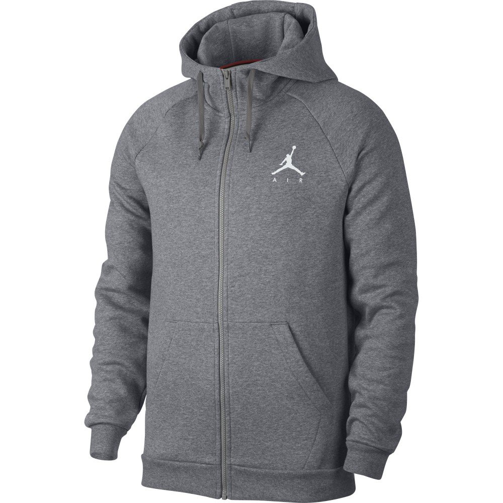 Sweat Jordan Sportswear Jumpman Fleece Men's Full-zip Hoodie carbon ...