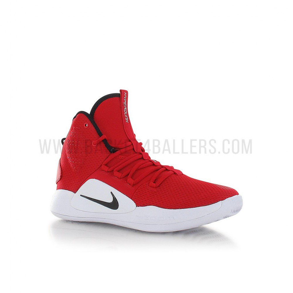 nike hyperdunk red and black