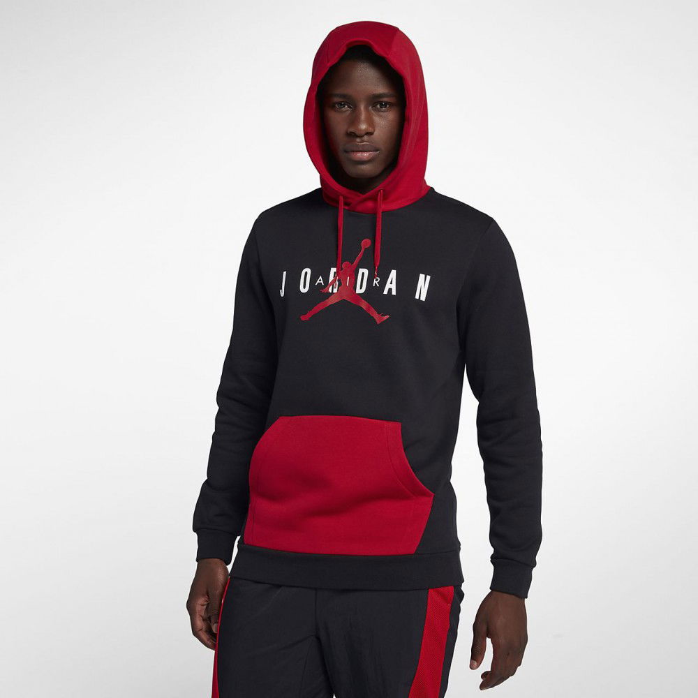  Sweat  Jordan  Sportswear Jumpman Air  black gym red 