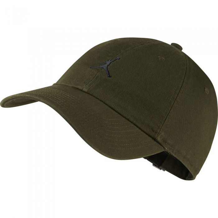 Casquette Jordan Heritage86 Jumpman Floppy olive canvas/black