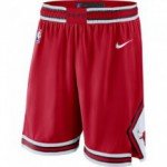 Color Red of the product Chicago Bulls Shorts Icon Edition Swingman...