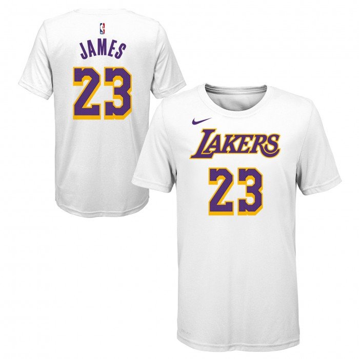T-shirt NBA Enfant LeBron James LA Lakers Nike Association ...
