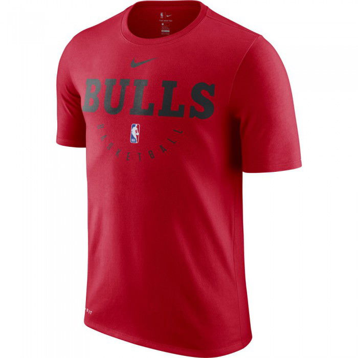 T-shirt Chicago Bulls Nike Dri-fit university red