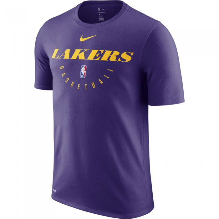 T-shirt Los Angeles Lakers Nike NBA Practice Dri-fit court purple