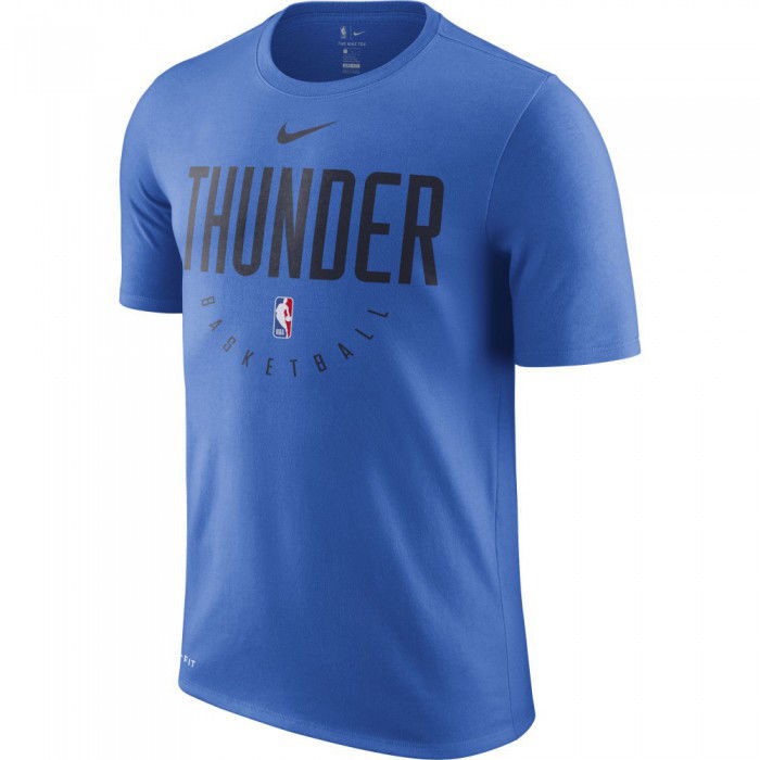 T-shirt Oklahoma City Thunder Nike NBA Dri-fit signal blue