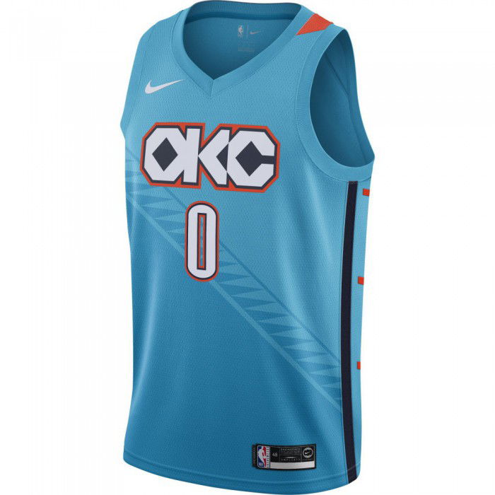 Maillot Russell Westbrook OKC Thunder Nike NBA City Edition Swingman