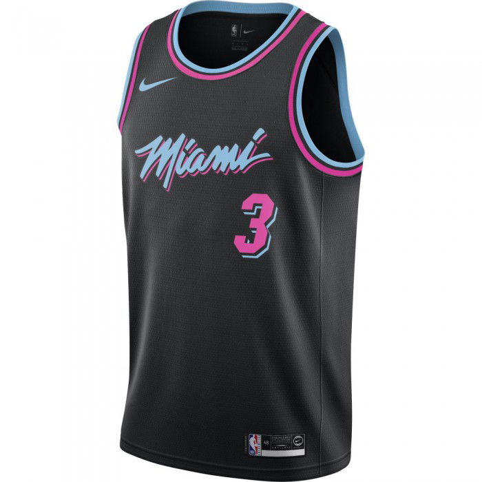 Maillot Dwyane Wade Miami Heat Nike NBA City Edition swingman