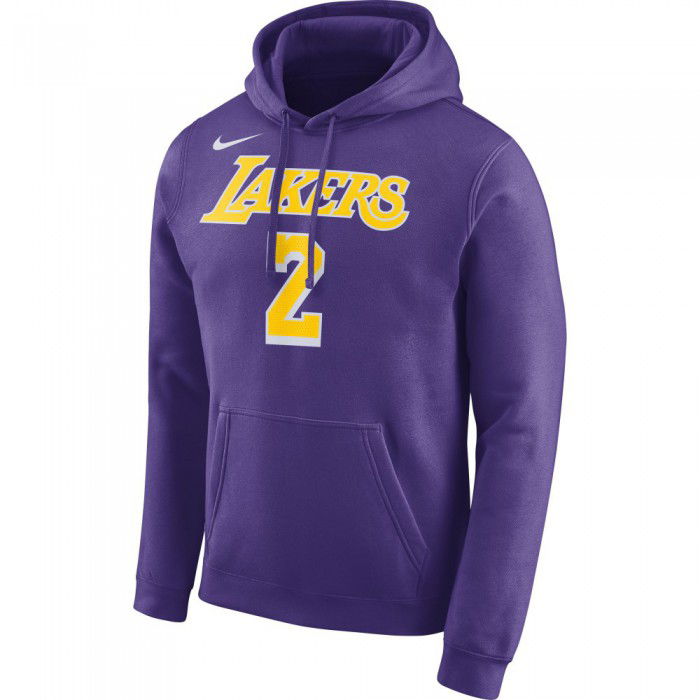 Sweat Lonzo Ball Los Angeles Lakers Nike NBA field purple