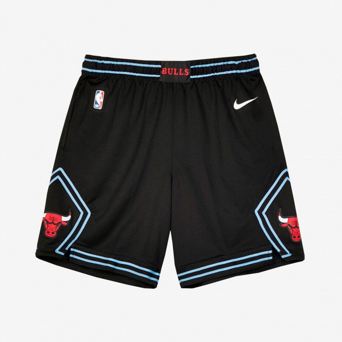 Short Chicago Bulls Nike NBA City Edition Swingman black