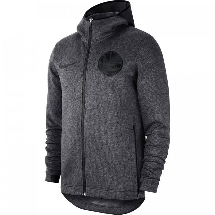 Sweat Golden State Warriors Nike NBA Therma Flex Showtime black heather