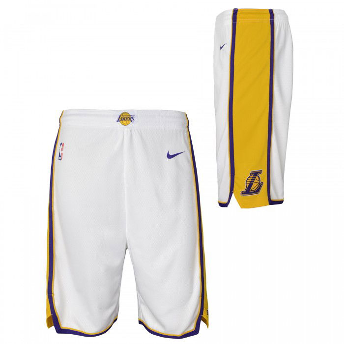 Short NBA Enfant Los Angeles Lakers Nike Association Edition swingman