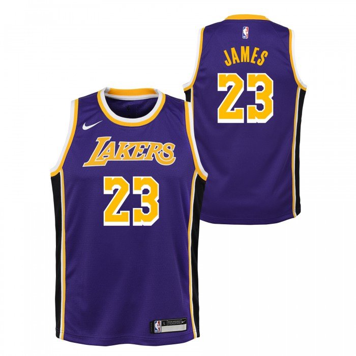 Maillot NBA Enfant LeBron James Los Angeles Lakers Nike ...