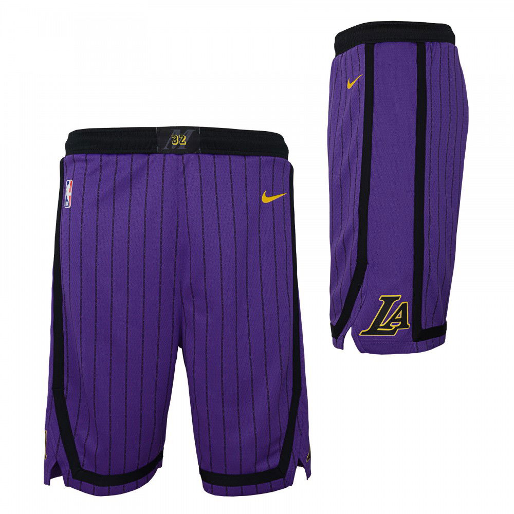 nike lakers therma flex shorts