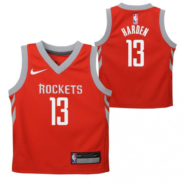 Maillot NBA Enfant James Harden Houston Rockets Nike Icon Edition replica