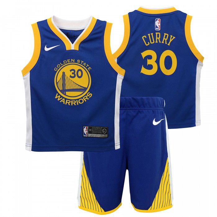 Ensemble NBA Petit Enfant Stephen Curry GS Warriors Nike Icon Edition Replica