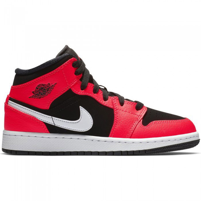 Air Jordan 1 Mid Enfant black/infrared 23 GS