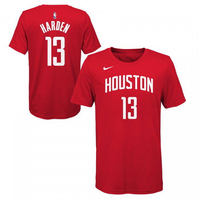 T-Shirt NBA Enfant James Harden Houston Rockets Nike NBA Earned Edition Name & Number