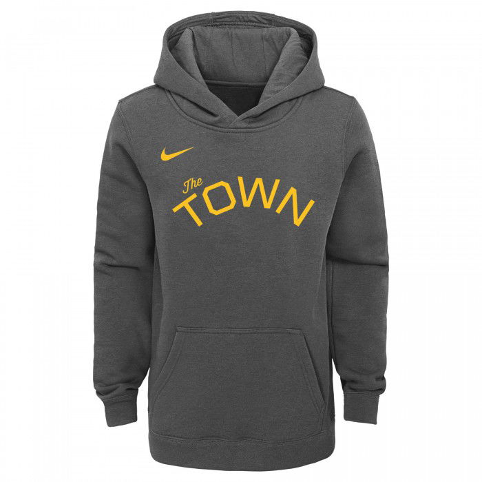 Sweat NBA Enfant Golden State Warriors Logo Essential Nike Earned Edition