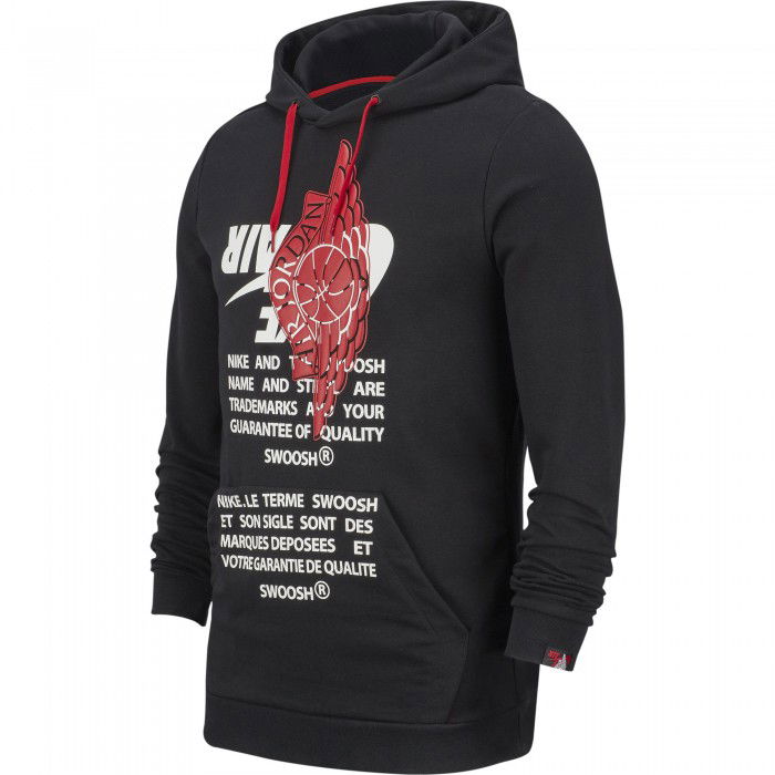 Sweat Jordan Jumpman Wings Classics black/gym red