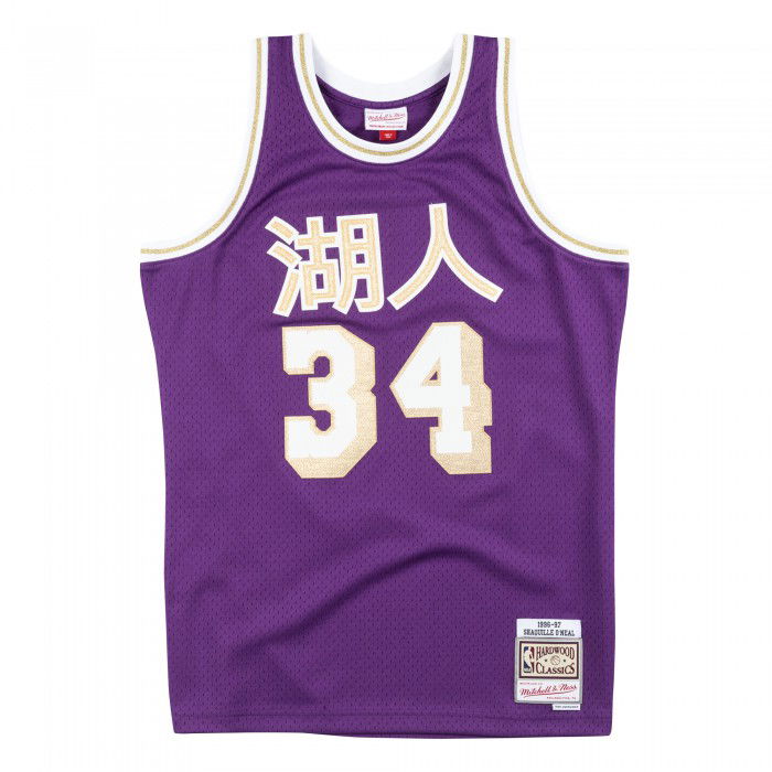 Maillot NBA Shaquille O'neal LA Lakers CNY Mitchell&Ness Swingman