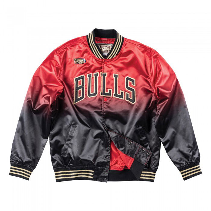 Veste NBA CNY Chicago Bulls Satin Jacket Mitchell&Ness