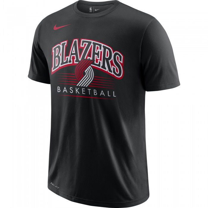 T-shirt Portland Trail Blazers Nike Dri-fit black