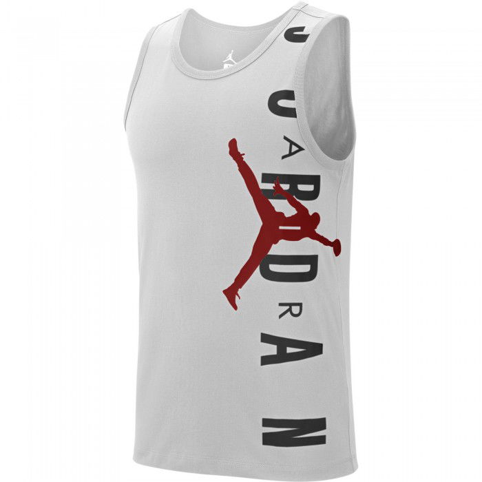 Maillot Jumpman Air Tank white/gym red