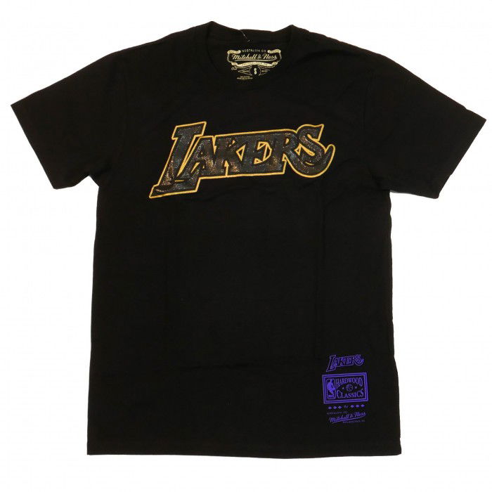 T-Shirt NBA Presto Los Angeles Lakers Mitchell & Ness Black