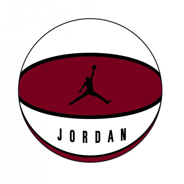 Ballon Jordan Playground 8p Red white
