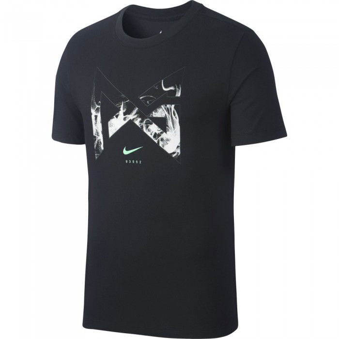 T-shirt PG Nike Dri-fit black/green glow/black