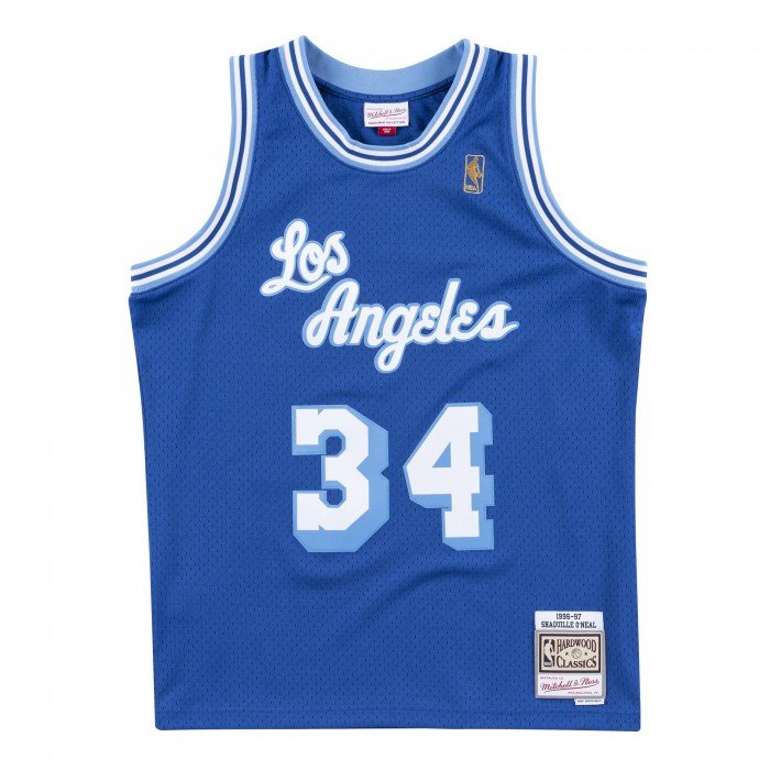 Maillot NBA Shaquille O'Neal Los Angeles Lakers 1996-97 Swingman Mitchell&Ness