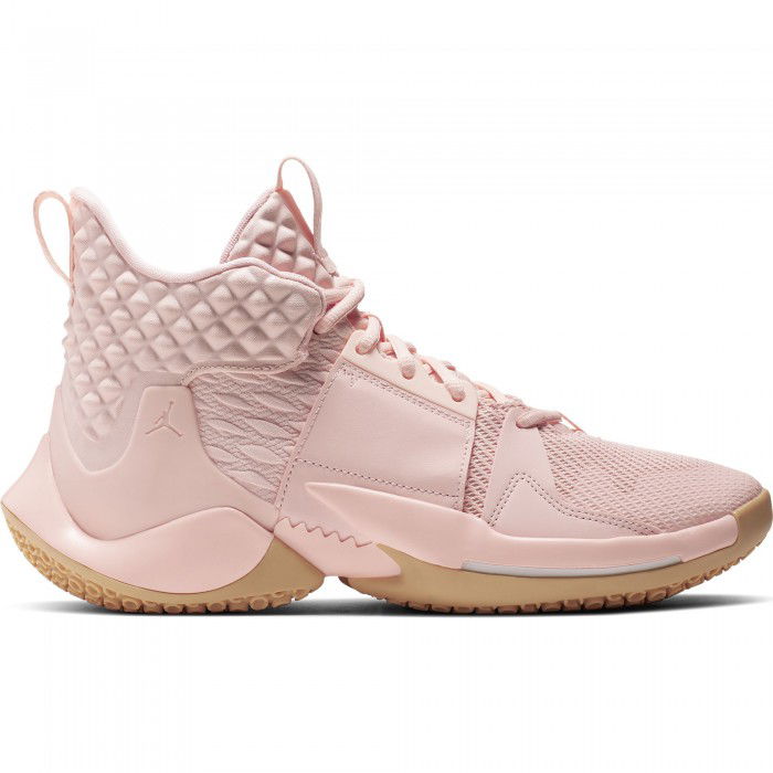Jordan "why Not?" Zer0.2 washed coral/washed coral-gum yellow