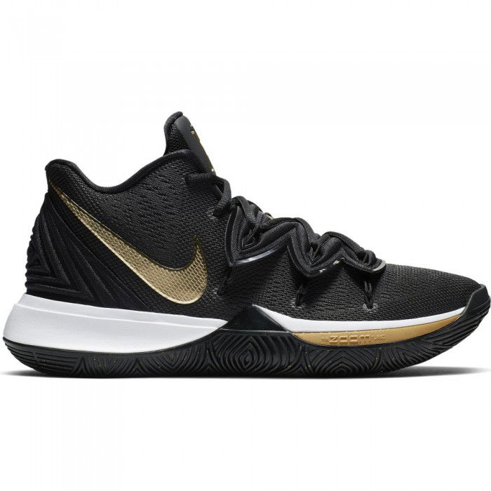 Kyrie 5 black/metallic gold-white